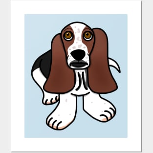 Basset Hound Posters and Art